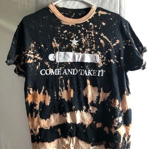 Punk men’s tee “come and take it”